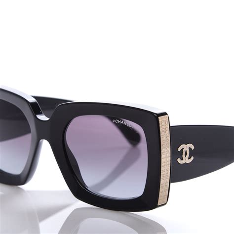 chanel rectangle sunglasses 5435